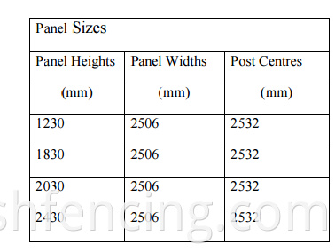 podwójne ogrodzenie siatki/płaskie panele 8/6/8 siatka otwierająca 50 x 200 mm z powłoką proszkową